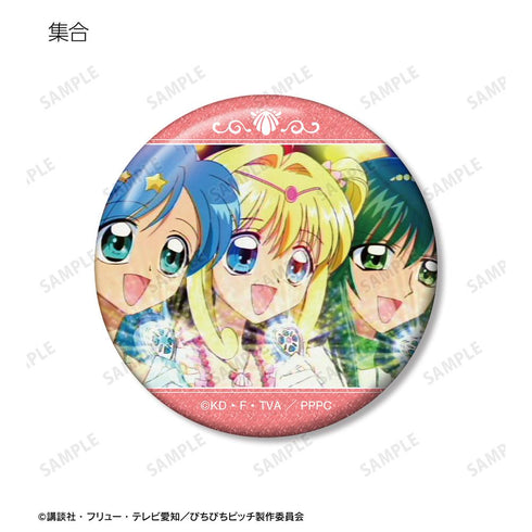 『ぴちぴちピッチ』トレーディング場面写グリッター缶バッジ(単位/BOX)【202506再販】